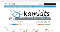 Desktop Screenshot of kamkits.com