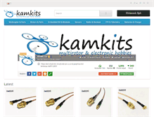 Tablet Screenshot of kamkits.com